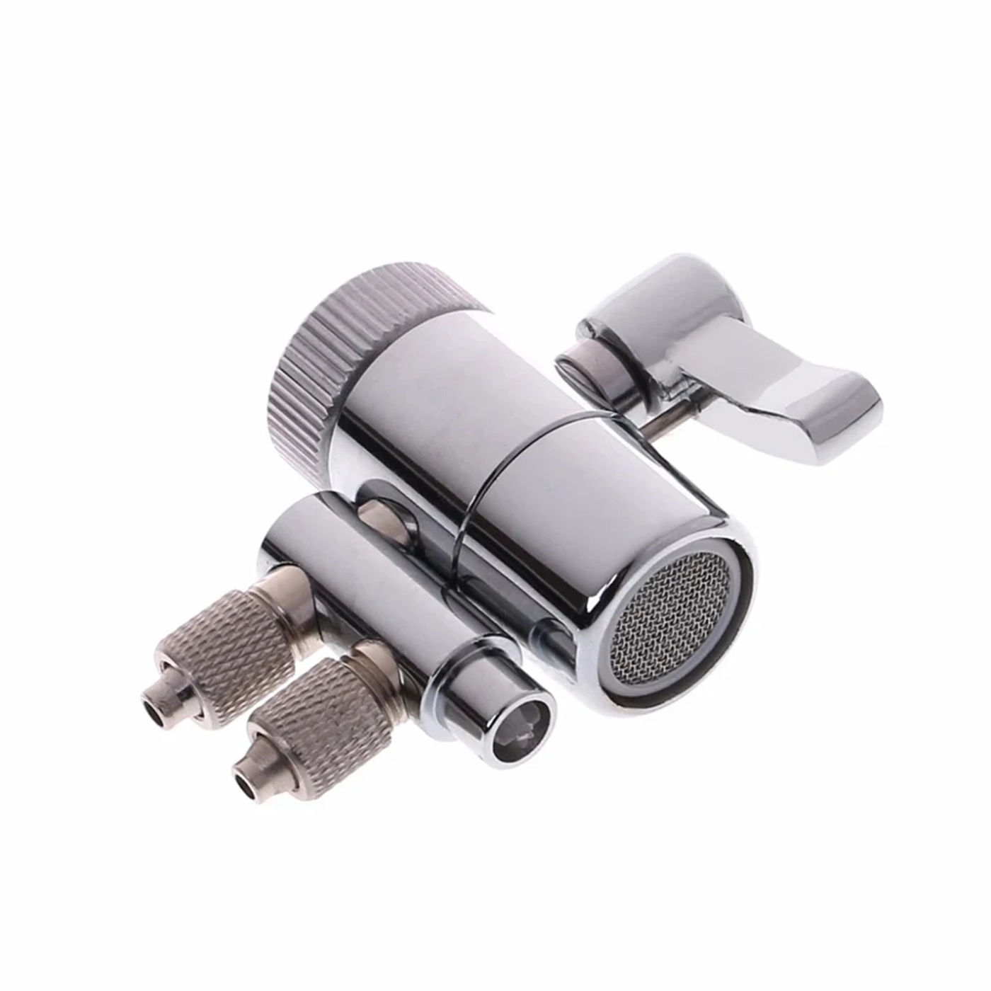 Description Picture 5 of itemReplacement Diverter Valve Accessory 1/4 Inch Tubing Faucet Adapter For Water Filters Metal Purifiers Two Way Home