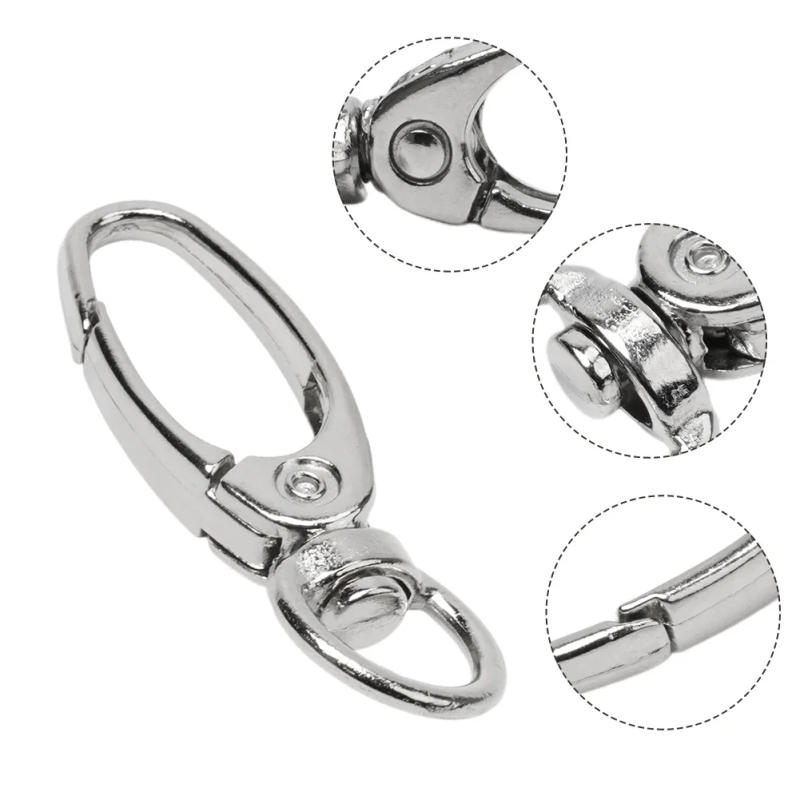 Description Picture 5 of itemWallet Clip Key Ring Curtain Hook Lobster Holder Alloy Clasps Swivel Trigger Snap Bag DIY Accessories Key Chain