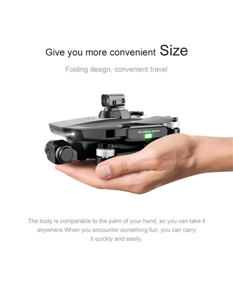 Description Picture 6 of item2023 6K 8K Professional Dual HD Camera Foldable RG101 MAX GPS Drone 360° Omnidirectional FPV 3Km Aerial Photography Quadcopter