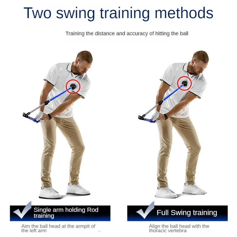 Description Picture 5 of itemPGM Golf swing trainer Folding Correction Practitioner Adjustable Length Angle Beginner Available with Left Right Hands HGB023