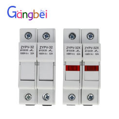 2P Parallel DC Fuse Holder 10*38mm High Voltage Solar PV 1000V