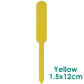 Yellow 1.5x12cm