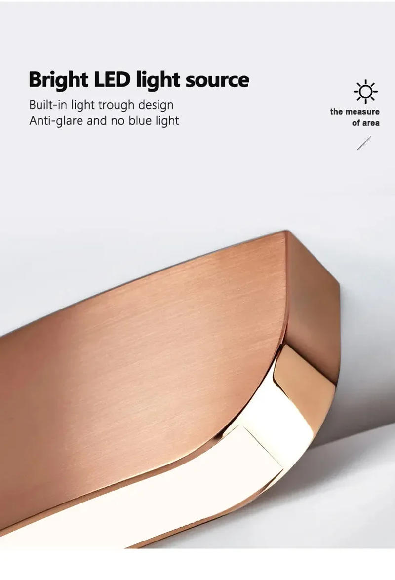 Description Picture 5 of itemModern Ceiling Chandelier Chandeliers For Dining Room LED Bedroom Ring Light Nordic Home Decor Round Ring Lamp Pendant Light