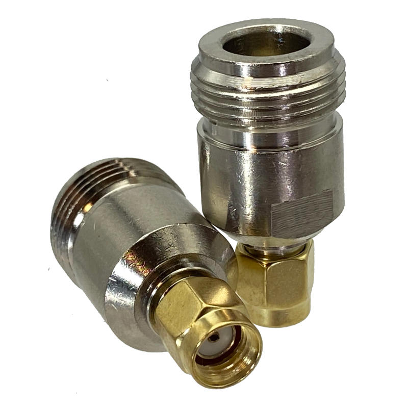 Description Picture 5 of item1pcs Adapter N to RP SMA Male Plug & Female Jack RF Coaxial Connector Wire Terminals Straight