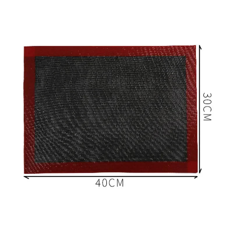 Description Picture 3 of itemSilicone Grill Mat 30X40cm Baking Tray Breathable BBQ Cookie Bread Mat Oven Microwave High Temperature Baking Kitchen Tools