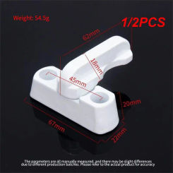 1/2PCS Aluminum Alloy Child Safe Security Window Door Sash Lock Safety Lever Handle Sweep T-lock Security Door Replacement
