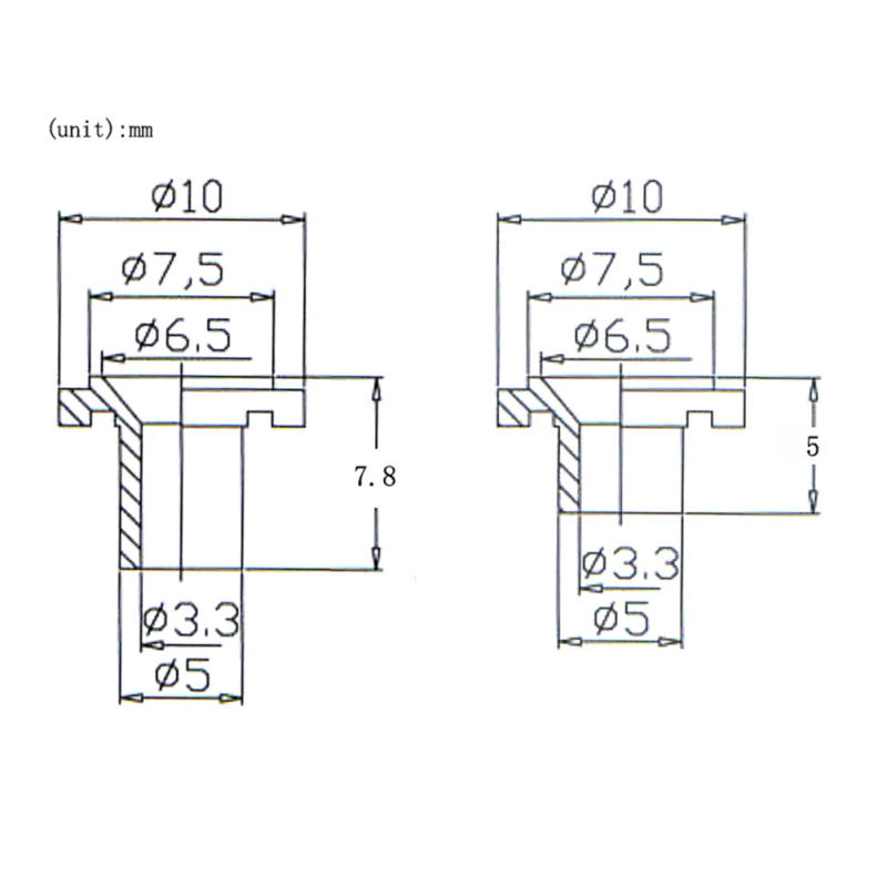 Description Picture 6 of item1Pair Vintage Style String Trees Strings Retainer With Screw For Electric Guitar Round Tree String Retainer Metal Instrument