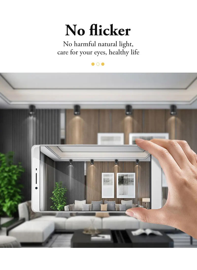 Description Picture 4 of itemSpot LED Downlight Ceiling Aluminum Spot Adjustable Down Lamp 10W 15W Ceiling Folding Spotlight For Living Room Indoor Lighting