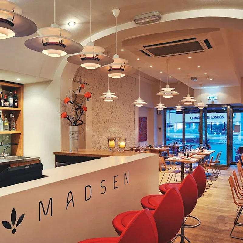 Description Picture 5 of itemDanish Design Pendant Light High Quality Umbrella Led Hanging Lamp Live Room Loui Lustre Kitchen Paulsen UFO 50 Color Droplight