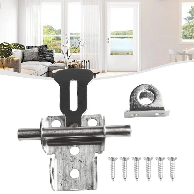 Description Picture 3 of itemSturdy Brand New Latches Tools Wooden Door Door Latch Fixing Screw Window Catch Lock Home Improvement Protect Solid