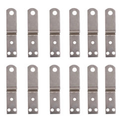 10 Pcs Corner Code Iron Picture Hanging Kit Z Shaped Hanger Drawer Lock Holder Bracket