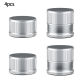 4pcs silver
