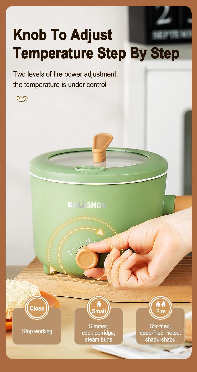 Description Picture 5 of item110V/220V Electric Rice Cooker Multifunctional Stew Pan Non-stick Cookware for Kitchen Offer Multicooker Hot Pot Home Appliance