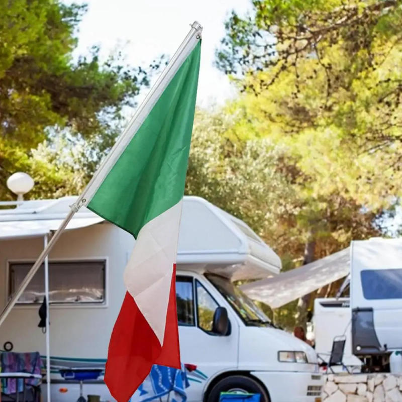 Description Picture 3 of item2pcs Flag Pole Swivel Clips Anti Wrap Flag Pole Hardware Flagpole Mounting Swivels 360 Rotatable Swivel 0.8-1.26 In Flag Pole