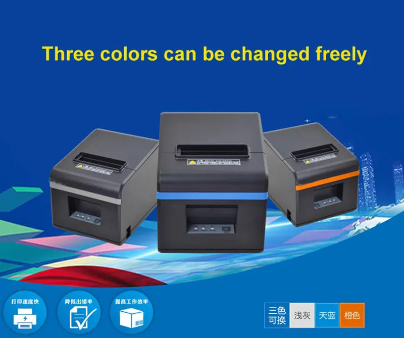 Description Picture 2 of itemXprinter 200mm/s 80mm Receipt Printer With Auto Cutter Thermal Printer POS printer Kitchen For Milk tea shop XP-N160II T80A 80T