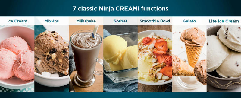 Description Picture 3 of item4PC Containers Replacement for Ninja Creami Pints 16oz Cups Compatible with NC301 NC300 NC299AMZ Series Ice Cream Leak Proof Lid