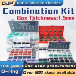 Boxcs1.5mm boxed nitrile silicone fluorine rubber repair kit sealing waterproof combination kit gasket o-ring faucet machine