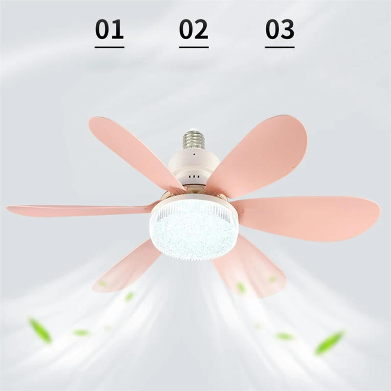 Description Picture 4 of itemE27 40W 52Cm Ceiling Fan With Led Light Remote Control White For Kitchen Bedroom Dining Room Patio