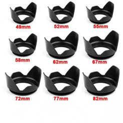 Lens Hood 49mm 52mm 55mm 58mm 62mm 67mm 72mm 77mm Screwed Flower Petal LENS HOOD for canon nikon Sony camera lens