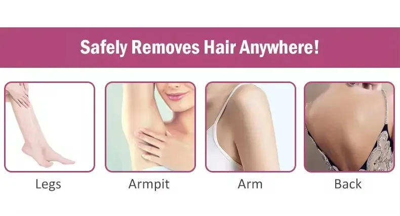 Description Picture 3 of itemVGR Hair Remover Professional Epilator Electric Leg Body Rechargeable Underarms Portable Two Speeds Epilator for Women V-705