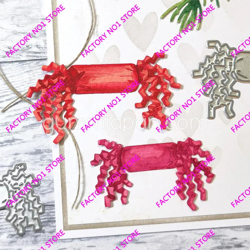 Description Picture 2 of itemMeasuring Set Smaller Poinsettia 2024 New Metal Cutting Dies DIY Scrapbooking Paper Handmade Album Sheets Greeting Card