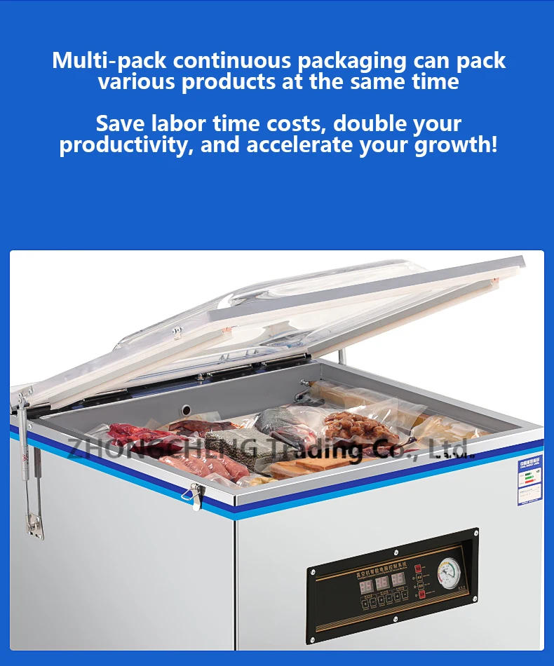 Description Picture 6 of itemZK-300 Commercial Vacuum Food Sealing Household Vacuum Sealing Machine Film Sealing Machine Vacuum Packaging Machine
