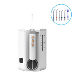 Oral Irrigator Large Capacity Water Flosser Electric Portable Dental Water Tank Waterproof Teeth Cleaner+6 Jet Oral Care 600ml