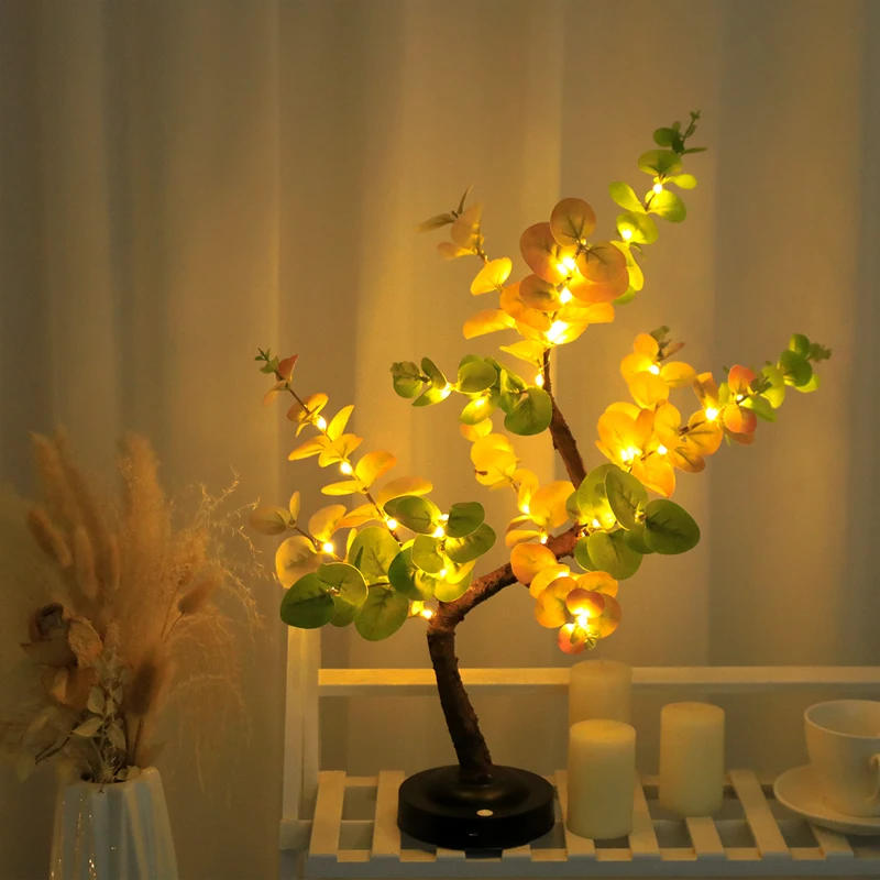 Description Picture 4 of itemTabletop Tree Lamp Battery Operated Fairy Tree Lamp with LED Tree Lights with Removable Base for Home Party Wedding Decor