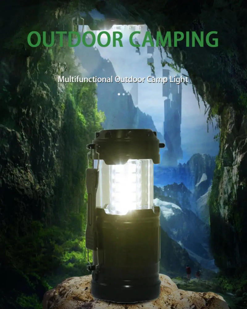 Description Picture 4 of itemMini COB Tent Lamp LED Portable Lantern TelescopicTorch Camping Lamp Waterproof Emergency Light Powered By Working Light Without