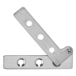 Invisible Door Pivot Hinge Damping Pivot Hinge Rotating Furniture Hardware Stainless Steel Side Axis Flip Window Door Hinge