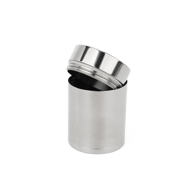 Description Picture 6 of itemTitanium Alloy Canister Cans Portable Box Sealed Bins Storage Bottle Outdoor Camping Tool