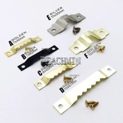25pcs Golden Silver Black Sawtooth Picture Frame Hanger Hanging Photo Wall Oil Painting Mirror Saw Tooth Hooks with Screws