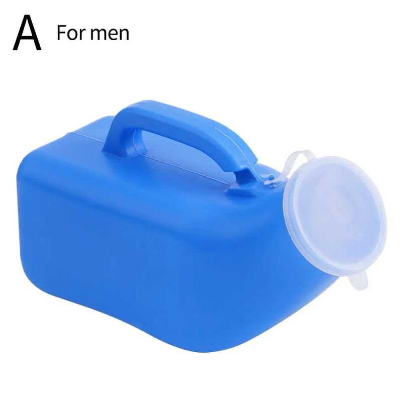 Description Picture 3 of item1000/1200ML Portable Plastic Mobile Urinal Toilet Aid Bottle For Women Men Journey Travel Kit Outdoor Camping Car Urine Bottle