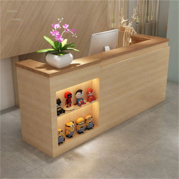 Bar Cashier Counter Company Front Reception Desks Welcome Desk Office Furniture Barber Shop Clothing Store Cashier Counter B