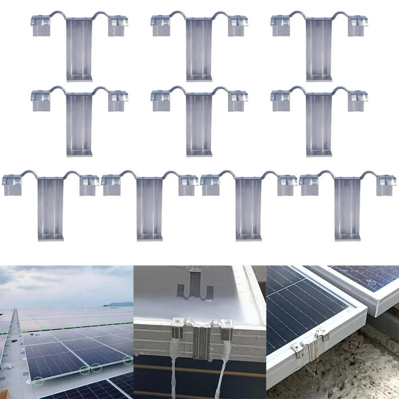Description Picture 3 of itemImprove Solar Panel Performance 10Pcs Water Drain & Redirection Clips| Stainless Steel| Suitable for 30mm 35mm 40mm Frames