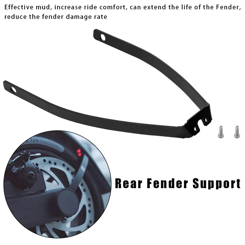 Description Picture 4 of itemE-scooter Rear Fender Support for Segway Ninebot F20 F30 F40 KickScooter Electric Scooter F Series Mudguard Steel Bracket Parts