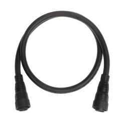 1PCS 2M M25 AC Cable For Waterproof Grid Tie Inverter 600W/1400W 450/750V Black Grid Connected Power Generation Solar Cable