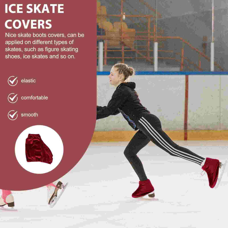 Description Picture 3 of itemFigure Shoes Cover Skate Covers Ice Skates Supplies Hockey Boot Rollers Protective Gear for Skating Enthusiasts for Various