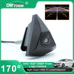 For VW Golf 4 5 6 7 MK4 MK5 MK6 MK7 Passat B6 B8 CC Polo 6R T4 T5 Tiguan Front Logo Camera Fisheye AHD 1080P Vehicle Car Camera