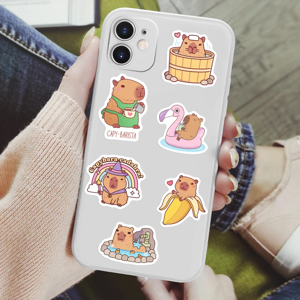 Description Picture 6 of itemGuinea Pig Stickers Kawaii Cartoon Funny Kids Anime Cute Pet Animal DIY Sketch Gift for Phone Laptop Scrapbooking Waterproof