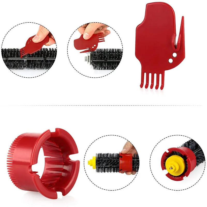 Description Picture 5 of itemBristle Side Brush Replacement For iRobot Roomba 600 Series 690 680 670 660 651 650 630 595 585 564 Aero Vac Filter Vacuum Clean