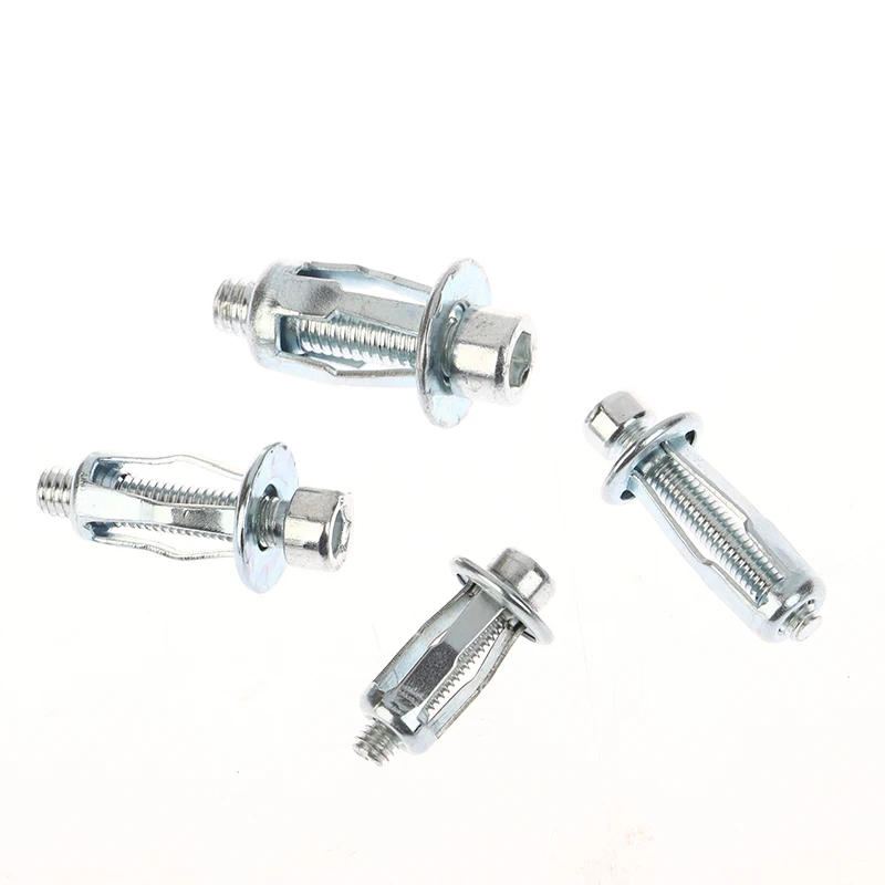 Description Picture 4 of item10pcs M4-M8 Metal Petal Shape Rivet Nut Screw Bolt Set Stainless Steel Hexagon Screws