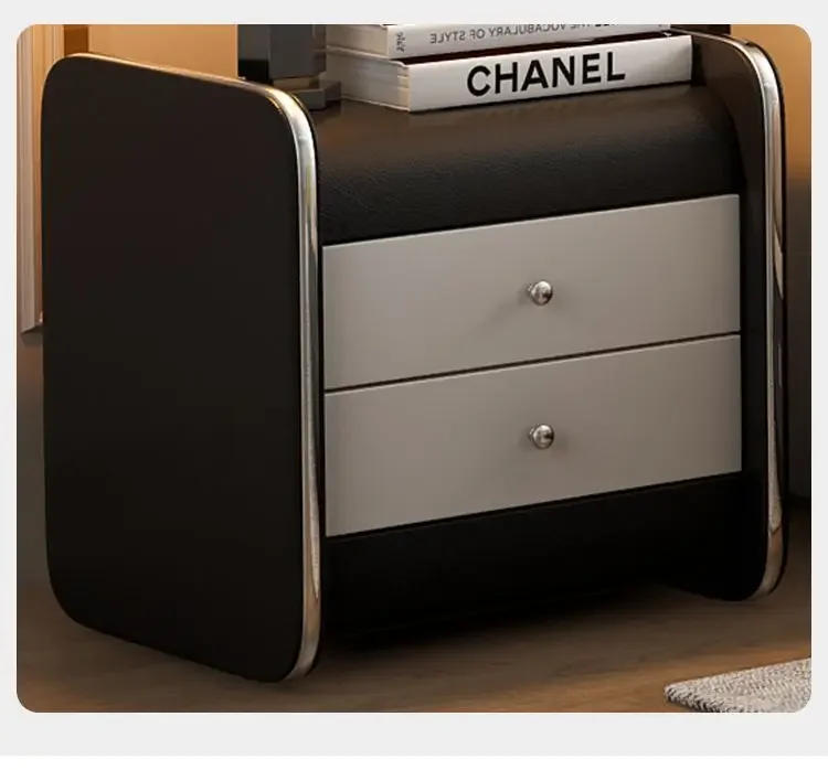 Description Picture 5 of itemSmall Nordic Bedside Table Living Room Modern Luxury Vanity Storage Nightstands Cabinets Locker Balcony Muebles Salon Furniture