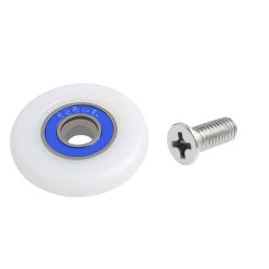 Runner Wheels Shower Door Rollers With Screws Glide Household Replacement Shower Cabins Shower Enclosures 19/23/25mm 8pcs New