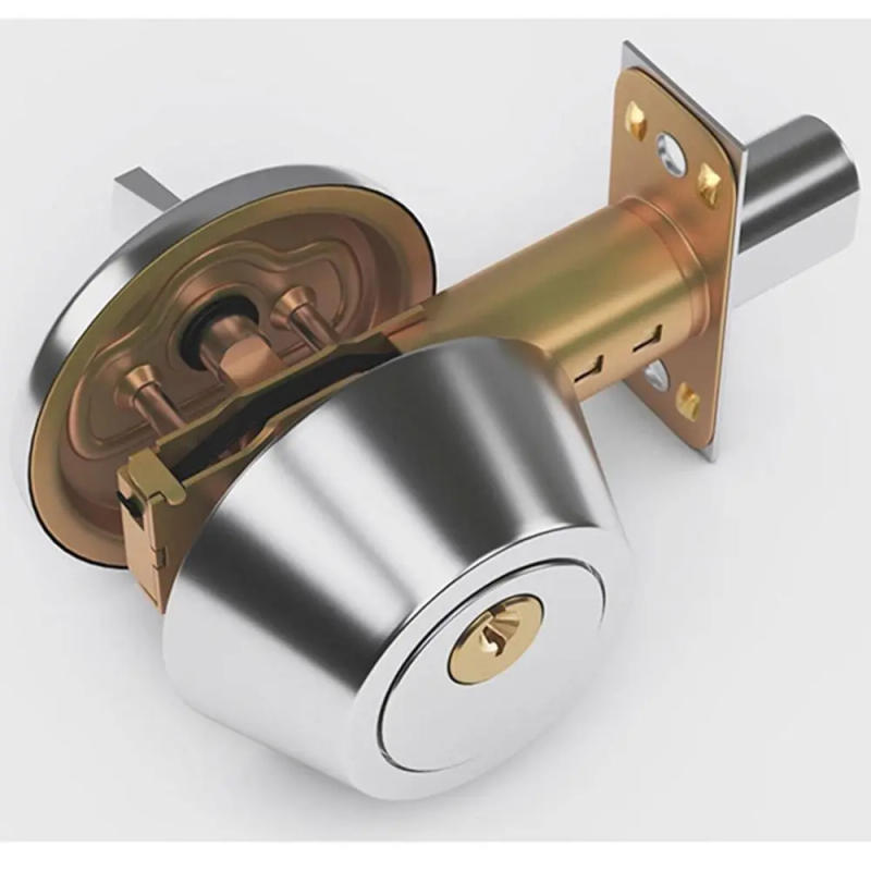 Description Picture 6 of itemMulticolor Entry Door Knobs Invisible Stainless steel Single Cylinder Deadbolt Rust Resistant Durable Dead Bolt Door Lock