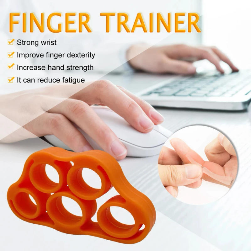 Description Picture 5 of item1Pcs 5 Pinch Carpal Expanders Exerciser Wrist Stretcher Finger Gripper Expander Strength Trainer Exercise Silicone Hand