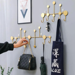 Creative iron hook key xuan closed into the door of the door frame wall hanging hanger clothing shop wall decoration