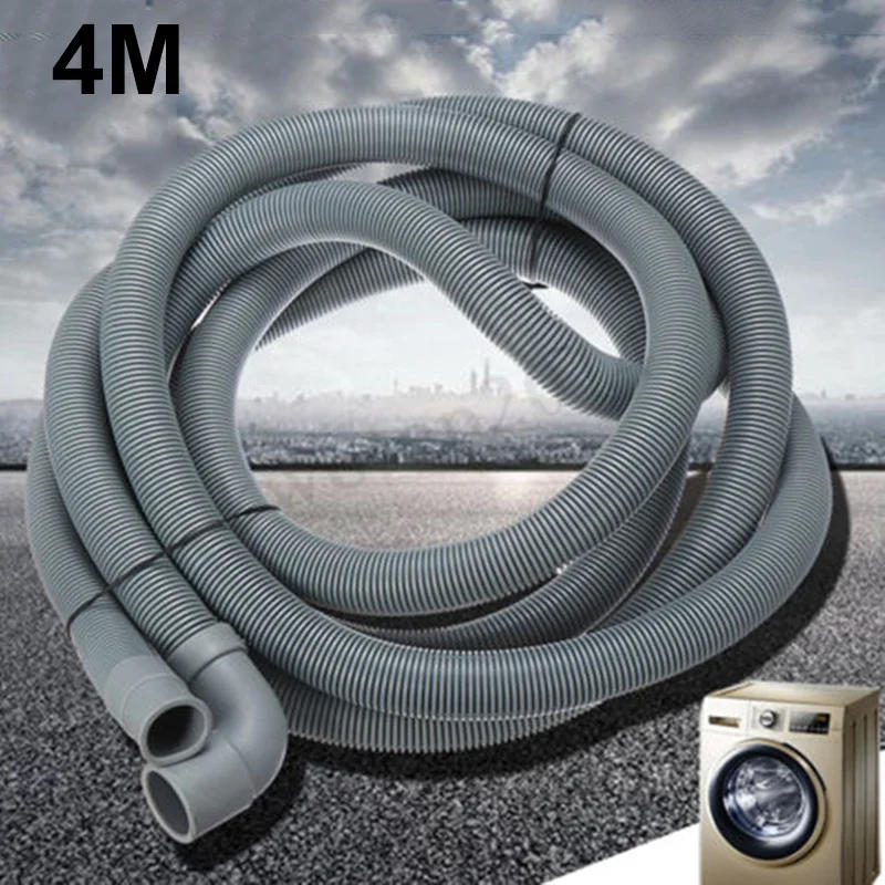 Description Picture 3 of itemNew 4Metre Extra Long Drain Hose Waste Pipe For Washing Machine Dishwasher For Washing Machine Dishwasher