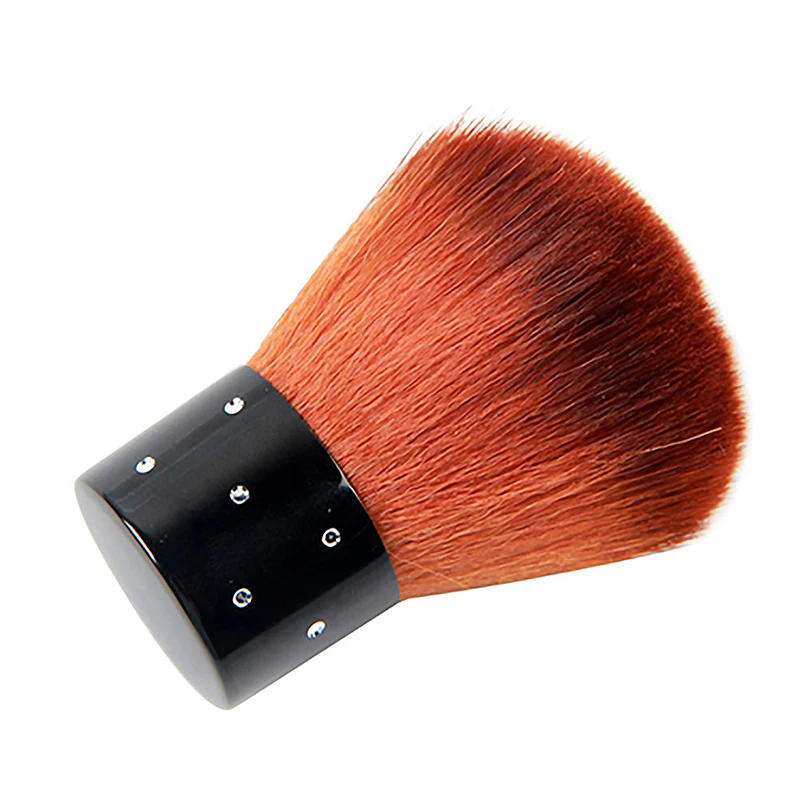 Description Picture 4 of itemMushroom Crystal Nail Brush Transparent Paint Gel Dust Cleaning Brushes Make Up Art Manicure Tools