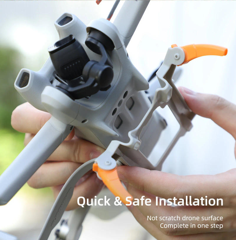 Description Picture 4 of itemFOR DJI MINI 3 Landing Gear Heightened Spider Gears Extensions Support Leg Protector for DJI Mini 3 Drone Accessories